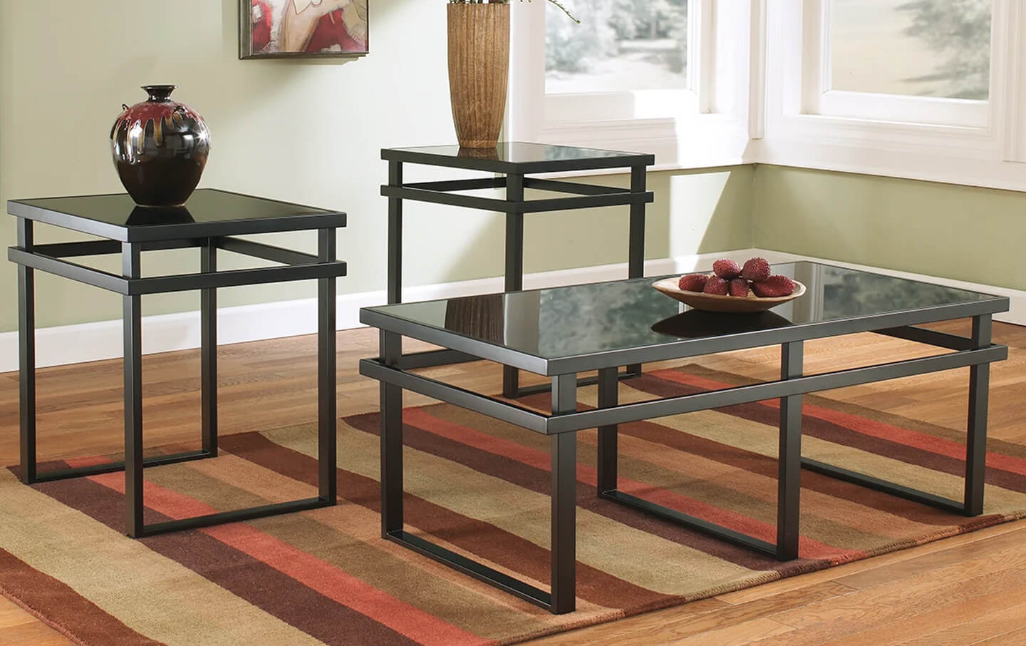 Free Delivery & Free Setup | Laney 3 Pack Coffee Table Set
